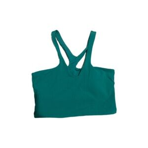 Green Reversible Lululemon Racerback Sports Bra